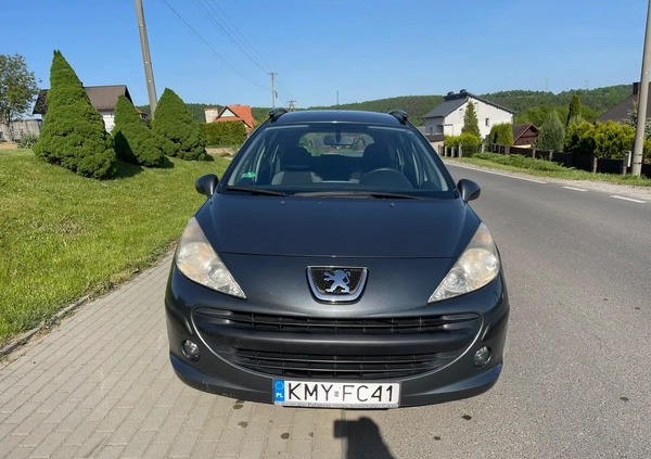 Peugeot 207 cena 10800 przebieg: 166800, rok produkcji 2008 z Dobczyce małe 232